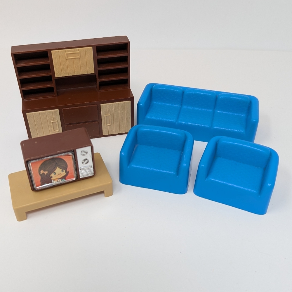 Arco Dollhouse Furniture Vintage Living Room
